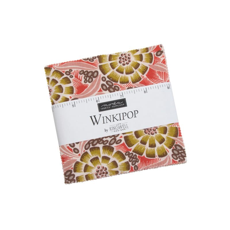 Winkipop 5″ Charm Pack by Jen Kingwell for Moda fabrics Winkipop 5" Charm Pack by Jen Kingwell for Moda fabrics