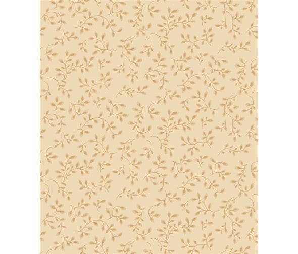 Folio 108”wide Quilt Back Cream Tan Sprig by Henry Glass fabrics Folio cream extra wide