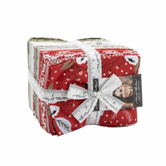 Christmas Morning Bundle Red 9 x FQ Holly Dove Rose by Lella Boutique for Moda fabrics Christmas Morning Bundle Red 9 x FQ Holly Dove Rose by Lella Boutique for Moda fabrics