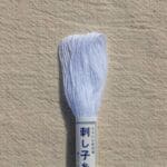 Japanese Sashiko Thread 20m White no. 1