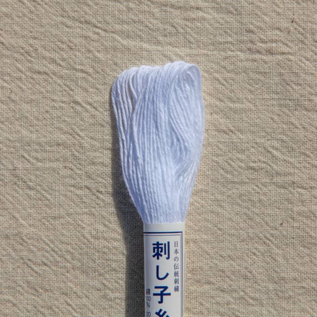 Japanese Sashiko thread White 100m Japanese Sashiko thread White 100m