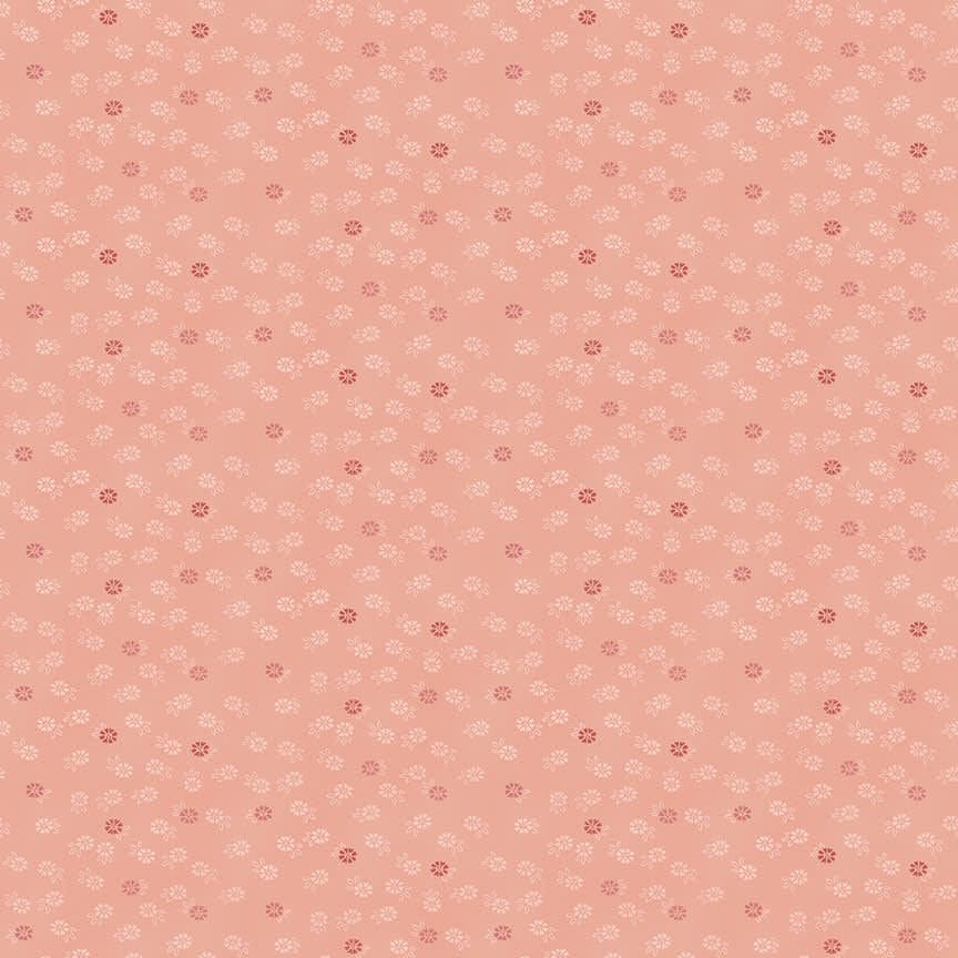 Tranquility 2413P Floret Pink fabric by Makower Tranquility 2413P Floret Pink fabric by Makower