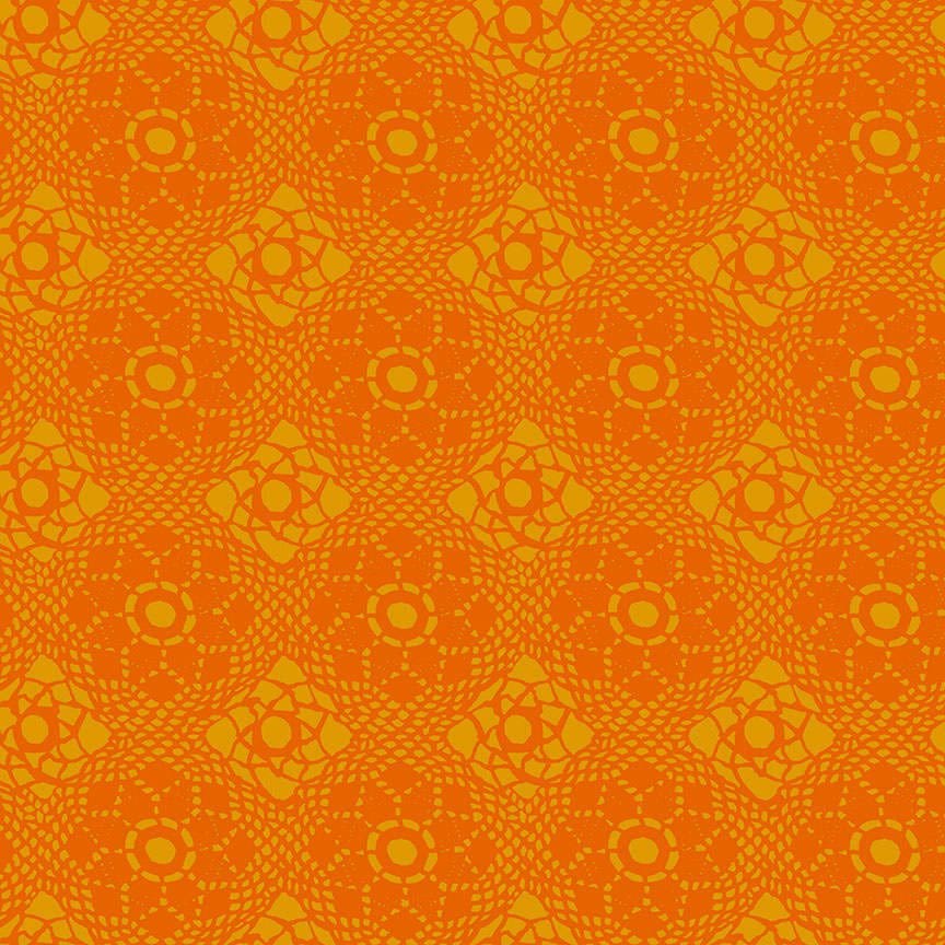 Crochet 9253O Orange weave by Alison Glass for Andover fabrics Crochet 9253O Orange weave by Alison Glass for Andover fabrics
