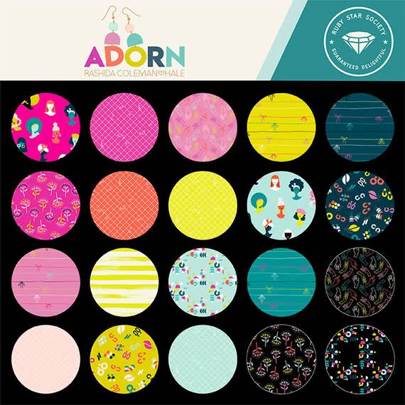 Adorn Jelly Roll by Ruby Star Society for Moda Fabrics Adorn Jelly Roll by Ruby Star Society for Moda Fabrics - Image 2