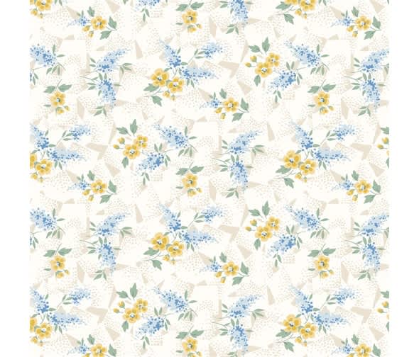 Artist’s Home 04776001B Sussex Sprig Yellow Blue by Liberty fabrics Artist's Home 04776001B Sussex Sprig Yellow Blue by Liberty fabrics