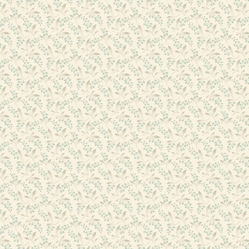 Cloud Nine fabric 9956LC Blue Lily of the Valley floral by Edyta Sitar for Laundry Basket Quilts Cloud Nine fabric 9956LC Blue Lily of the Valley floral by Edyta Sitar for Laundry Basket Quilts