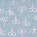Make Time 2457114 Bluebell scissors  by Aneela Hoey for Moda Fabrics