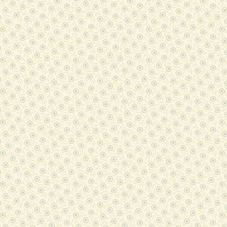 Cloud Nine fabric 9957LC Blue Wreath mini floral by Edyta Sitar for Laundry Basket Quilts Cloud Nine fabric 9957LC Blue Wreath mini floral by Edyta Sitar for Laundry Basket Quilts