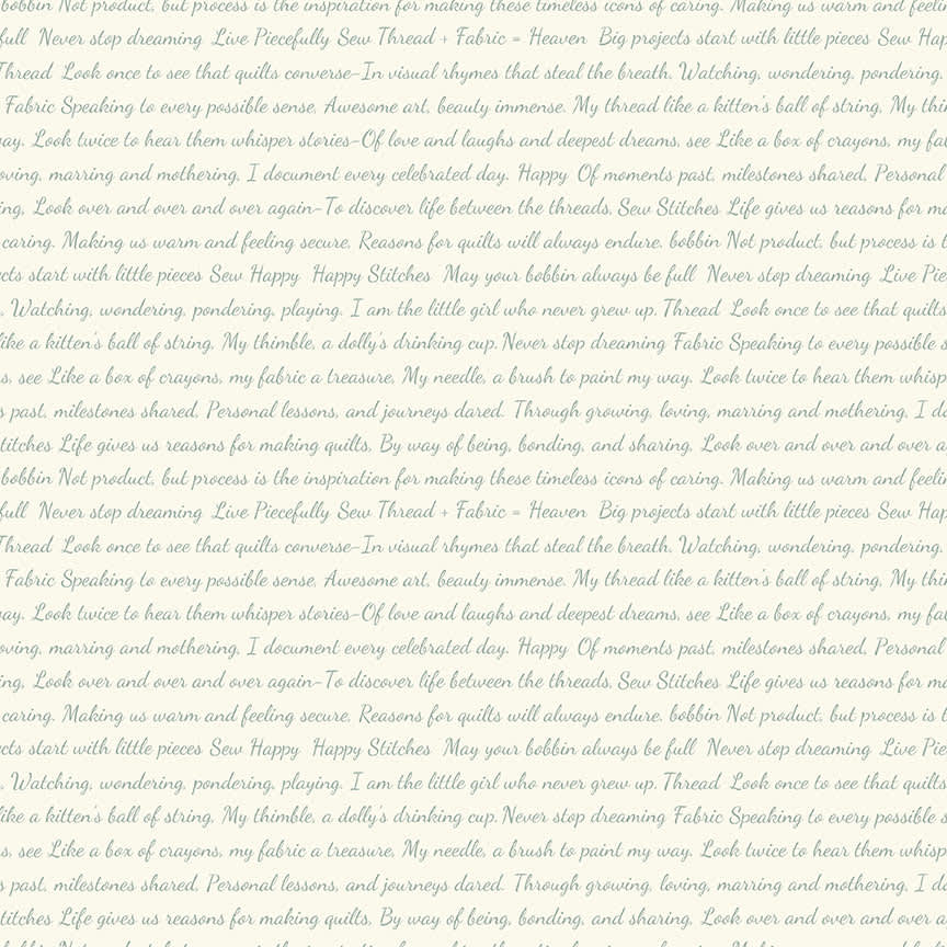 Cloud Nine 9970LC Grey Reasons to Sew fabric by Edyta Sitar for Laundry Basket Quilts Cloud Nine 9970LC Grey Reasons to Sew fabric by Edyta Sitar for Laundry Basket Quilts