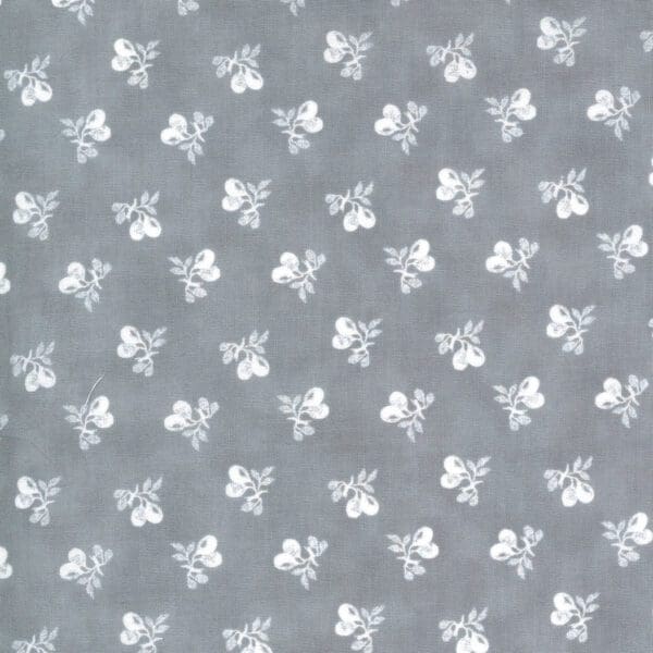 Urban Farmhouse 4913814 White berries on Dove grey fabric by Moda Urban Farmhouse 4913814 White berries on Dove grey fabric by Moda