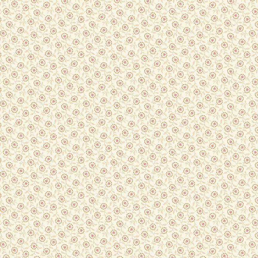 Cloud Nine fabric 9957LO Pink Wreath mini floral by Edyta Sitar for Laundry Basket Quilts Cloud Nine fabric 9957LO Pink Wreath mini floral by Edyta Sitar for Laundry Basket Quilts