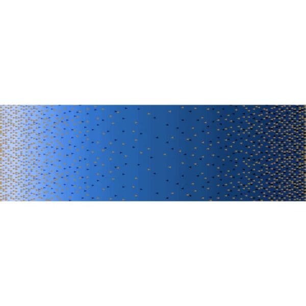 Ombre Triangles CM0234RoyalD Blue Border fabric by Michael Miller Ombre Triangles CM0234RoyalD Blue Border fabric by Michael Miller