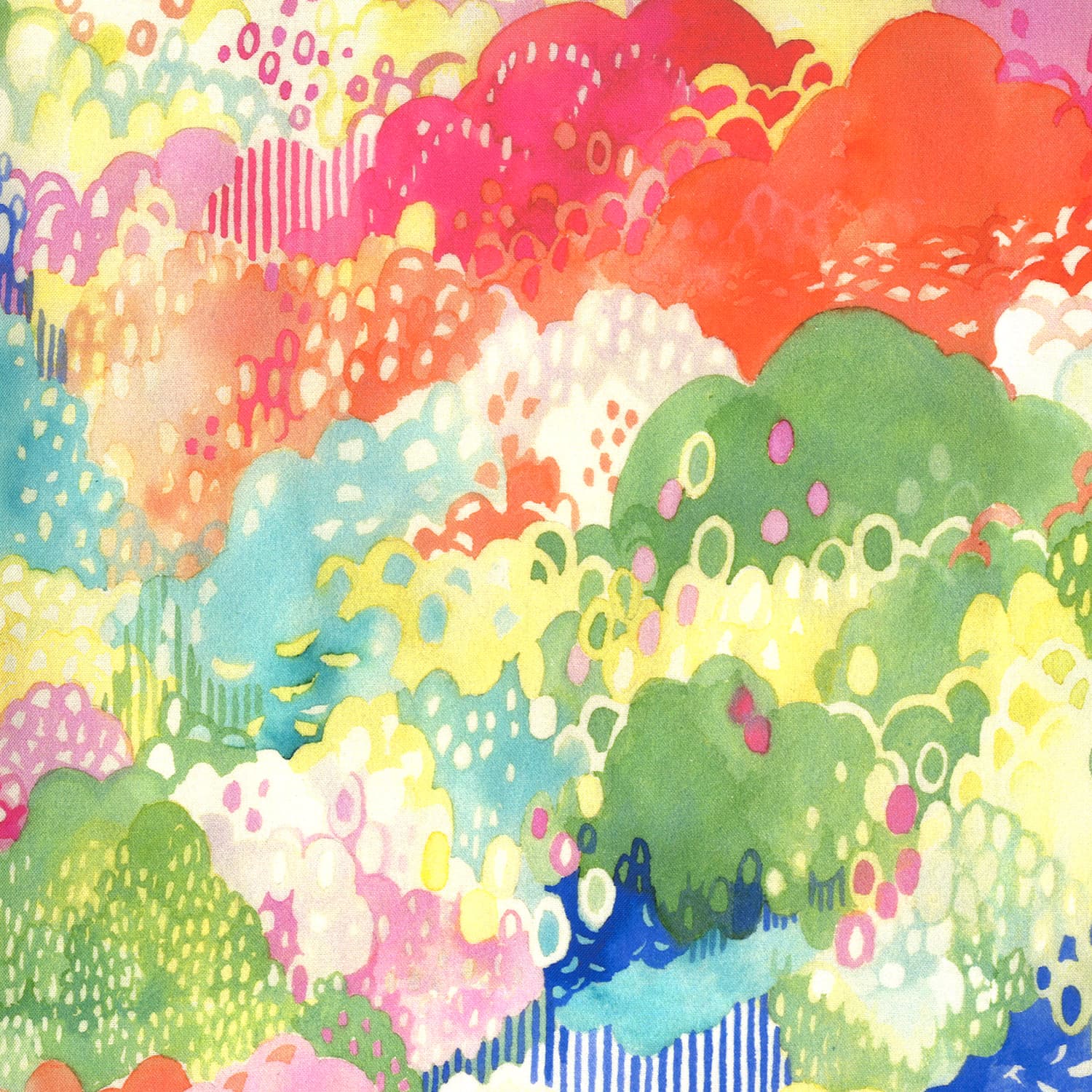 Fanciful Forest 3357111 Treetops Multi by MoMo for Moda Fabrics Fanciful Forest 3357111 Treetops Multi by MoMo for Moda Fabrics