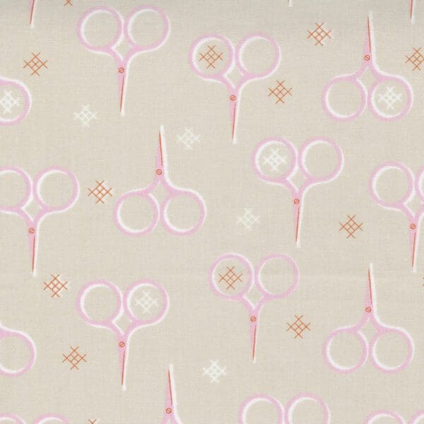 Make Time 2457116 Cloud scissors  by Aneela Hoey for Moda Fabrics