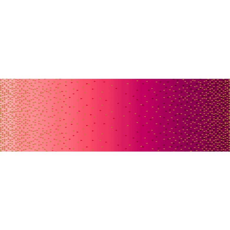 Ombre Triangles CM0234PinkD Border fabric by Michael Miller Ombre Triangles CM0234PinkD Border fabric by Michael Miller