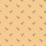 Food Group RS504112 Multi Bouquet Flowers on Yellow by Ruby Star Society for Moda Fabrics Butternut Red White Floral