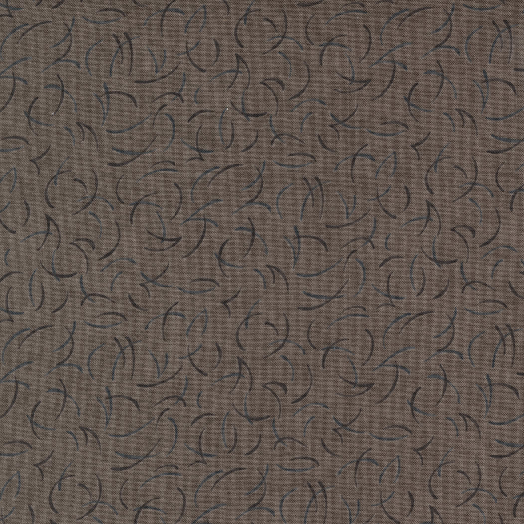 Change of Seasons 686414 Walnut Dark Brown Blue Curves on Brown by Holly Taylor for Moda Fabrics Curves Blender Nature Change of Seasons 686414 Walnut Dark Brown Blue Curves on Brown by Holly Taylor for Moda Fabrics Curves Blender Nature