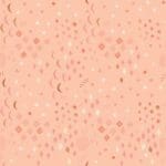 First Light RS505113M Copper Peach Blossom Moonrise Moons by Ruby Star Society for Moda Fabrics Metallic Celestial Orange White Red