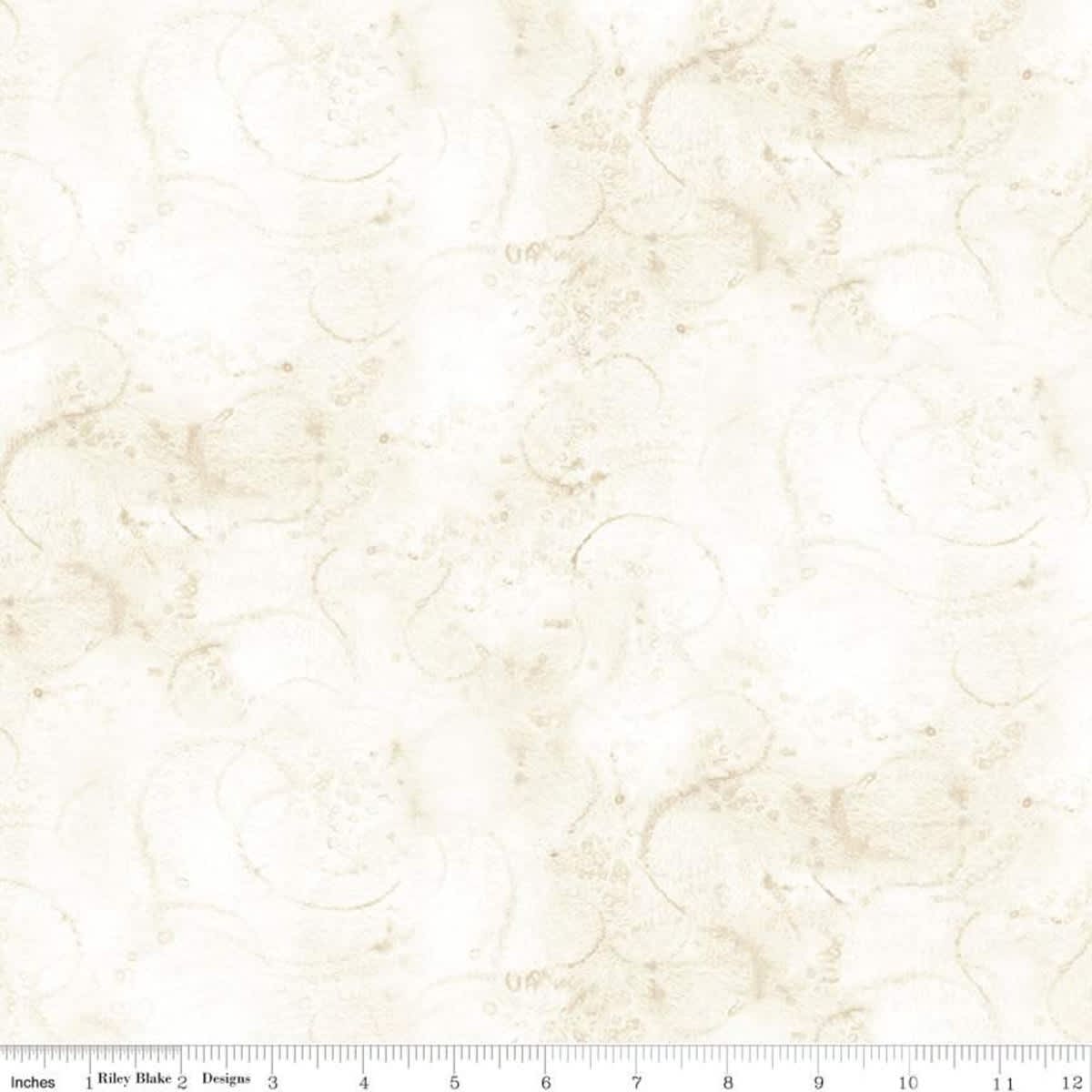 Painters Watercolor Swirl WB680 108″ Wide Aged White by Riley Blake Tone on Tone Cream Ivory Painters Watercolor Swirl WB680 108" Wide Aged White by Riley Blake Tone on Tone Cream Ivory
