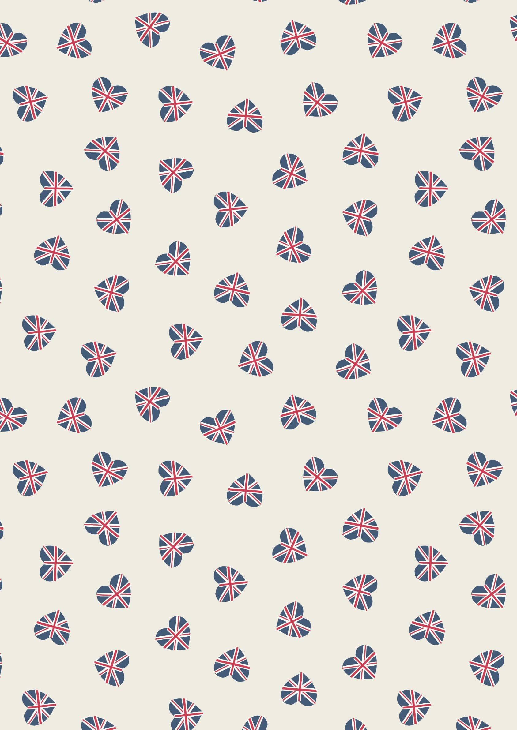 Jubilee A3451 Cream Union Jack Hearts Icons by Lewis and Irene Fabrics Red White Blue Jubilee A3451 Cream Union Jack Hearts Icons by Lewis and Irene Fabrics Red White Blue