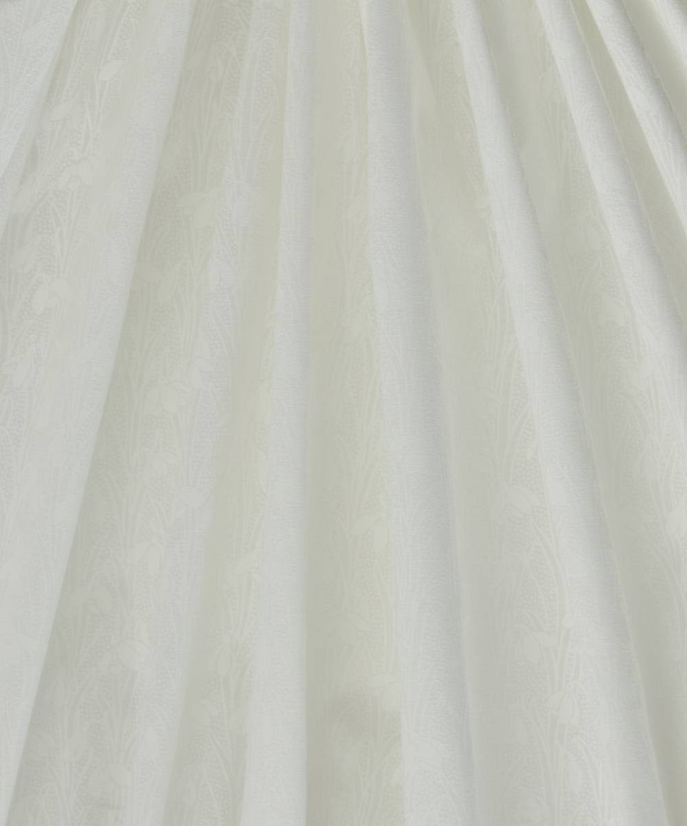 Silhouette 03386407P Snowdrop Belle on Cream by Liberty Fabrics Floral Spots Tone on Tone Monochrome Ivory Silhouette 03386407P Snowdrop Belle on Cream by Liberty Fabrics Floral Spots Tone on Tone Monochrome Ivory - Image 3