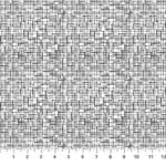 Simply Neutral 2391799 Black on White Broken Weave by Northcott fabrics