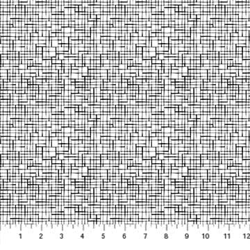 Simply Neutral 2391799 Black on White Broken Weave by Northcott fabrics Simply Neutral 2391799 Black on White Broken Weave by Northcott fabrics