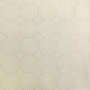 Sunburst Ivory 262103 White petals on cream fabric by Visage Textiles Sunburst Ivory 262103 White petals on cream fabric by Visage Textiles