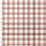 Holidays 18107 Tartan Red Green on Cream Fabric by 3Wishes Holidays 18107 Tartan Red Green on Cream Fabric by 3Wishes