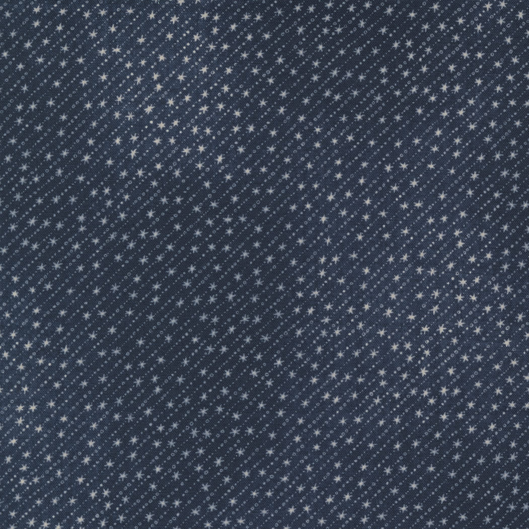 Astra 1692419 Starlet Dark Navy Blue Eclipse by Janet Clare for Moda fabrics Astra 1692419 Starlet Dark Navy Blue Eclipse by Janet Clare for Moda fabrics
