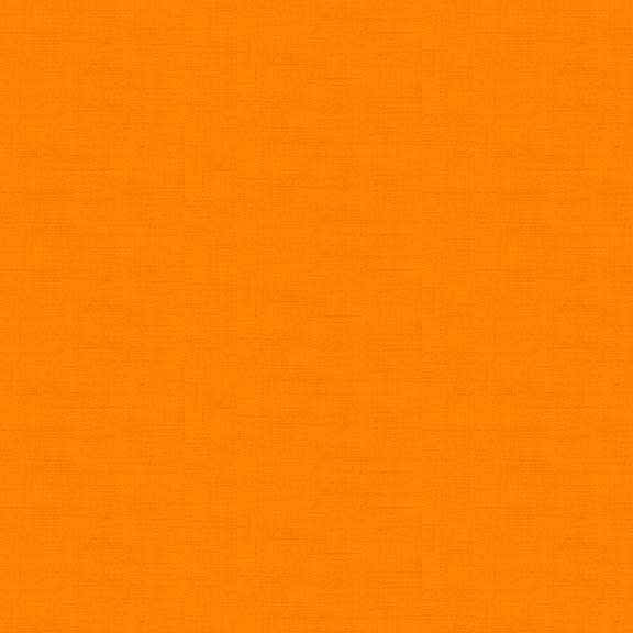 Linen Texture 1473N4 Orange Makower plain blender fabric