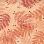 Carolina Lilies 4870214 Ferns on Peach by Moda fabrics