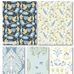 Birds in Nature 28723 The Lerena by Voysey for V&A fabrics Birds in Nature 28723 The Lerena by Voysey for V&A fabrics - Image 2