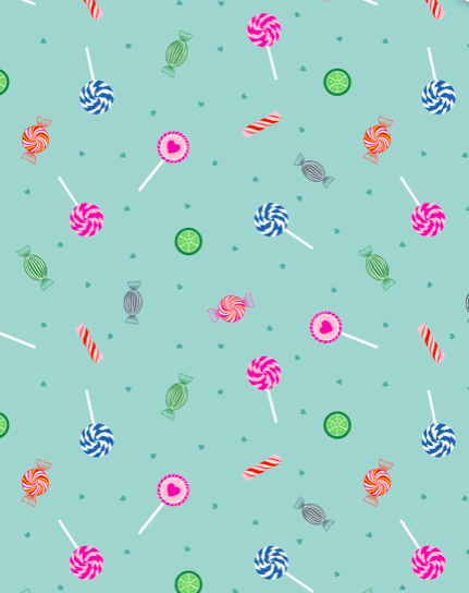 Small Things Sweet SM512 Sweets on duck egg blue by Lewis & Irene fabrics Small Things Sweet SM512 Sweets on duck egg blue by Lewis & Irene fabrics