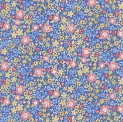 Fox Trot 28957B Packed Floral Lilac Blue by QT fabrics Fox Trot 28957B Packed Floral Lilac Blue by QT fabrics