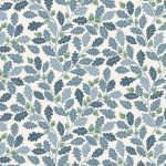 Heather & Sage 2532B Oak Leaf on Blue by Makower Fabrics Heather & Sage 2532B Oak Leaf on Blue by Makower Fabrics