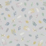 Heather & Sage 2533S Sprig Scatter on Grey by Makower Fabrics Heather & Sage 2533S Sprig Scatter on Grey by Makower Fabrics