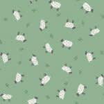 Heather & Sage 2534G Sheep on Green by Makower Fabrics Heather & Sage 2534G Sheep on Green by Makower Fabrics