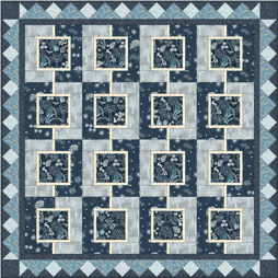 Secret Winter Garden Full Bundle. 15 x FQs by Lewis & Irene fabrics Secret Winter Garden Full Bundle. 15 x FQs by Lewis & Irene fabrics - Image 3
