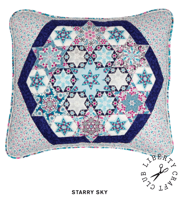 LIBERTY Starry Sky Cushion Complete Fabric Kit LIBERTY Starry Sky Cushion Complete Fabric Kit