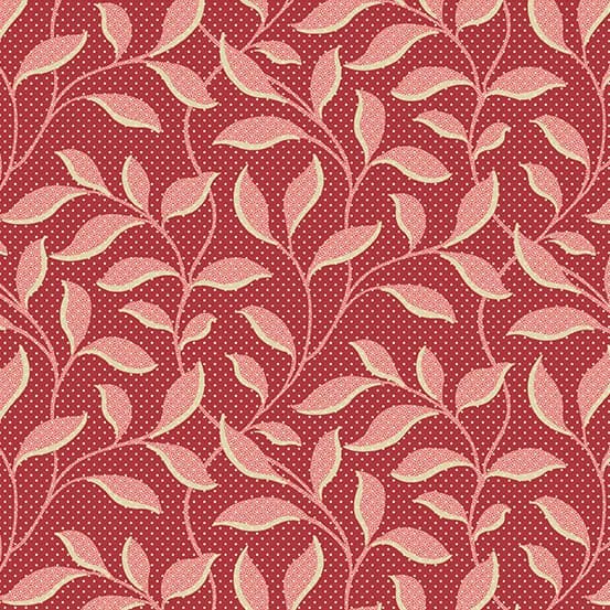 Strawberries & Cream 494R Morning Glory Scarlet Red cream fabric by Edyta Sitar for Laundry Basket Quilts Strawberries & Cream 494R Morning Glory Scarlet Red cream fabric by Edyta Sitar for Laundry Basket Quilts