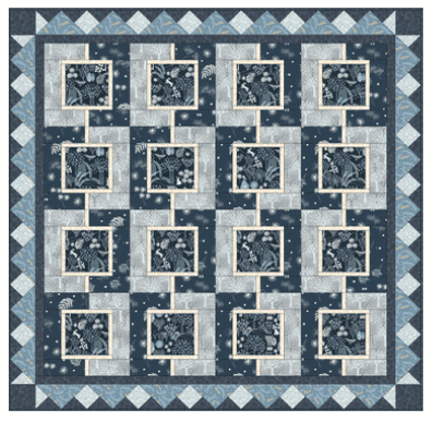 Secret Winter Garden FREE Quilt Pattern Secret Winter Garden FREE Quilt Pattern