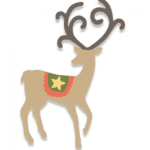 Sizzix Bigz Die – Graceful Reindeer