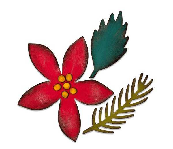 Sizzix Bigz Die – Festivities Poinsettia Sizzix Bigz Die - Festivities Poinsettia