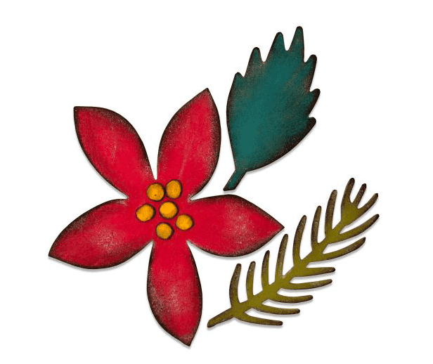 Sizzix Bigz Die – Festivities Poinsettia Sizzix Bigz Die - Festivities Poinsettia