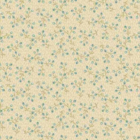 Primrose 525T Blueberry Bush Ice Blue by Edyta Sitar for Laundry Basket Quilts Primrose 525T Blueberry Bush Ice Blue by Edyta Sitar for Laundry Basket Quilts
