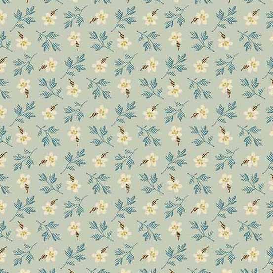 Primrose 533T Petit Bloom Sky Blue by Edyta Sitar for Laundry Basket Quilts Primrose 533T Petit Bloom Sky Blue by Edyta Sitar for Laundry Basket Quilts