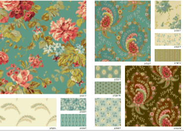 Primrose Prints BLUES 10 x Fat Quarter Fabric Bundle by Edyta Sitar Primrose Prints BLUES 10 x Fat Quarter Fabric Bundle by Edyta Sitar
