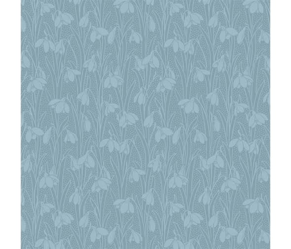 LIBERTY Snowdrop Spot 874A Steely Sky Grey Blue fabric LIBERTY Snowdrop Spot 874A Steely Sky Grey Blue fabric