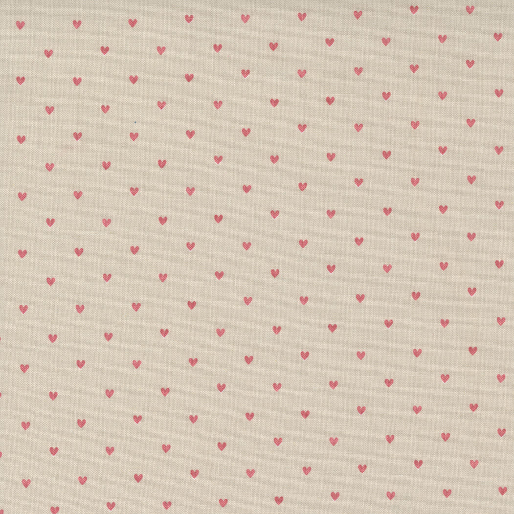 Love Note 515517 Rose Hearts on Dove Grey by Lella Boutique for Moda fabrics Love Note 515517 Rose Hearts on Dove Grey by Lella Boutique for Moda fabrics
